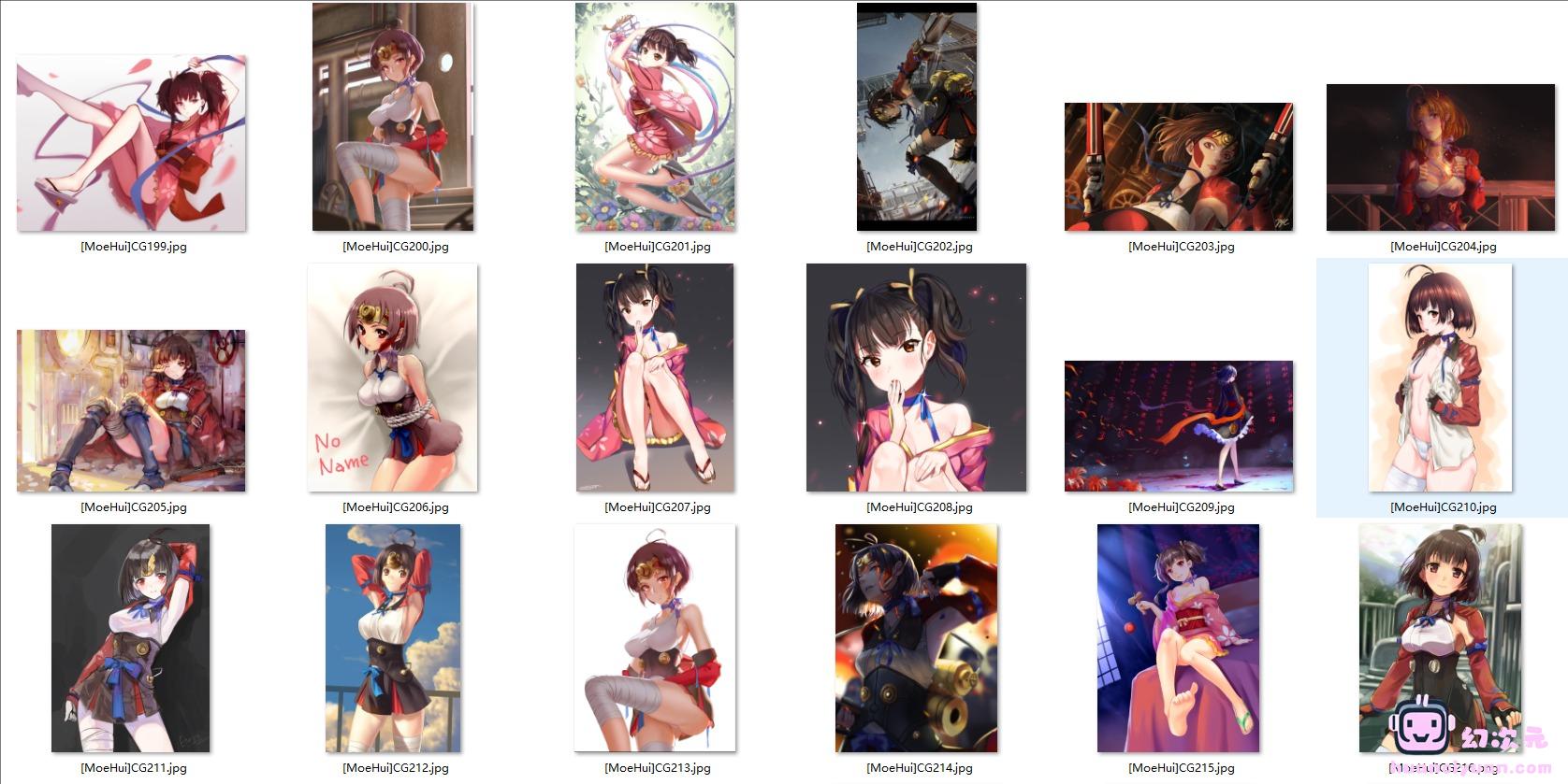 [甲铁城的卡巴内瑞]无名 高清图片CG包[610P]