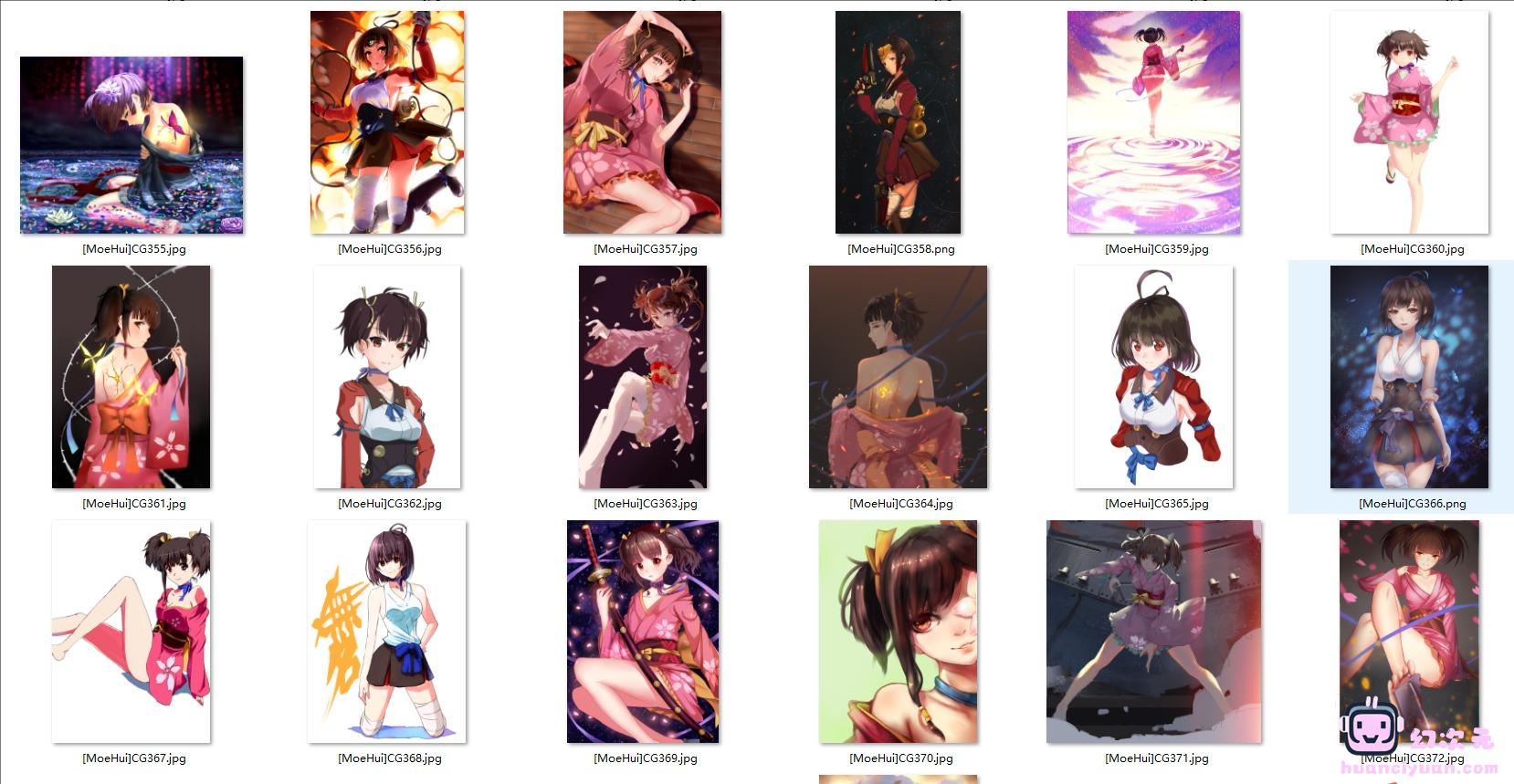 [甲铁城的卡巴内瑞]无名 高清图片CG包[610P]