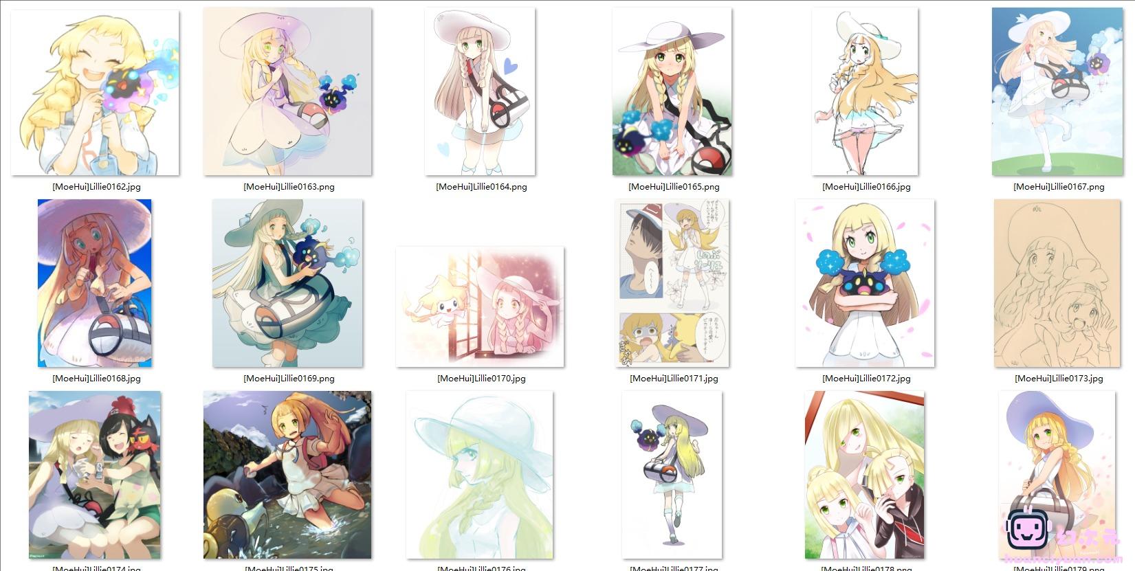 [精灵宝可梦]莉莉艾 高清图片CG包[2365P]