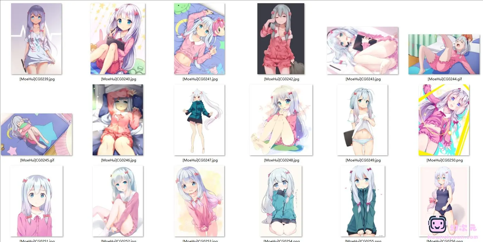 [埃罗芒阿老师]和泉纱雾 高清图片CG包[1577P]