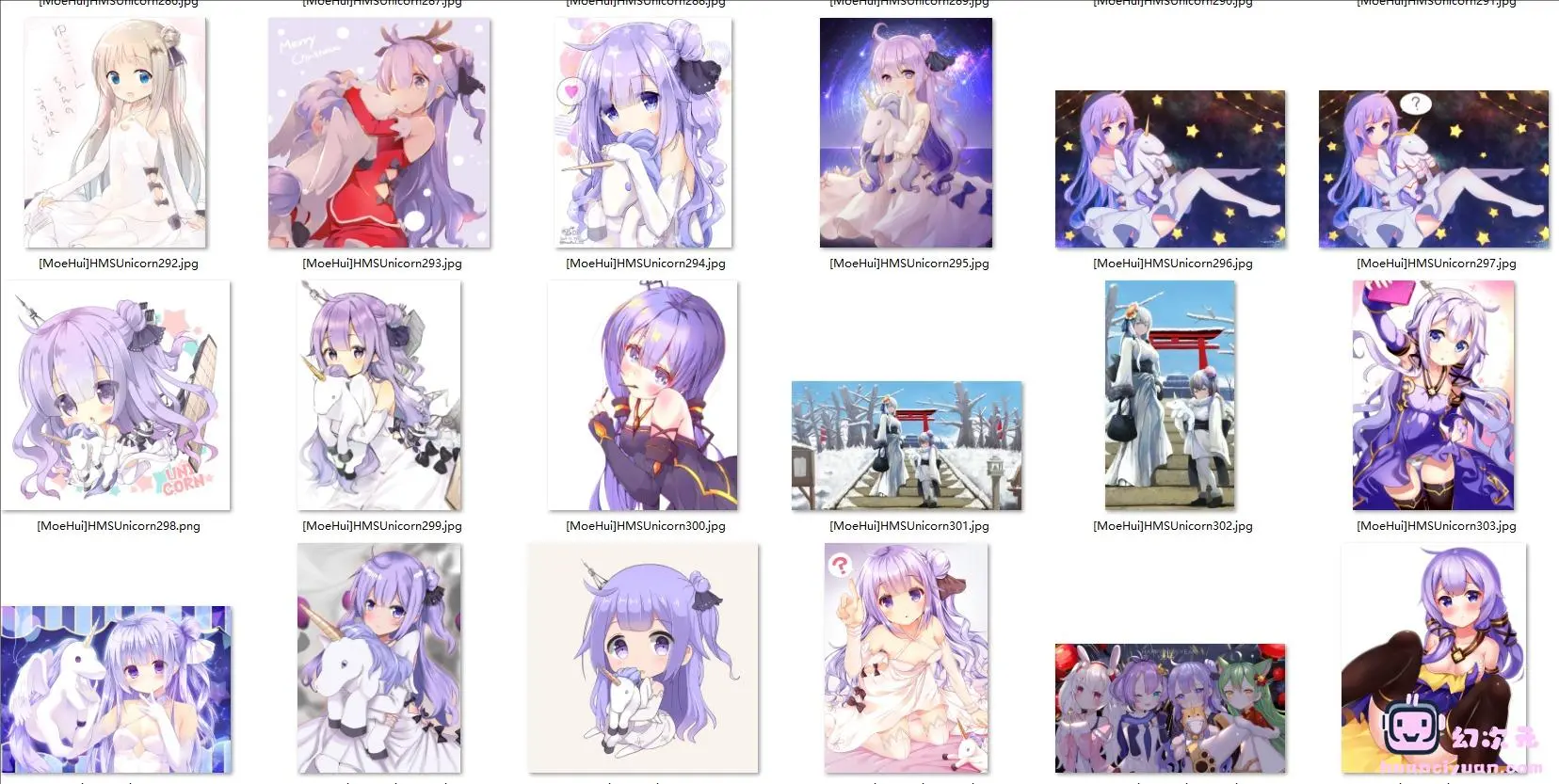 [碧蓝航线]独角兽 高清图片CG包[1356P]