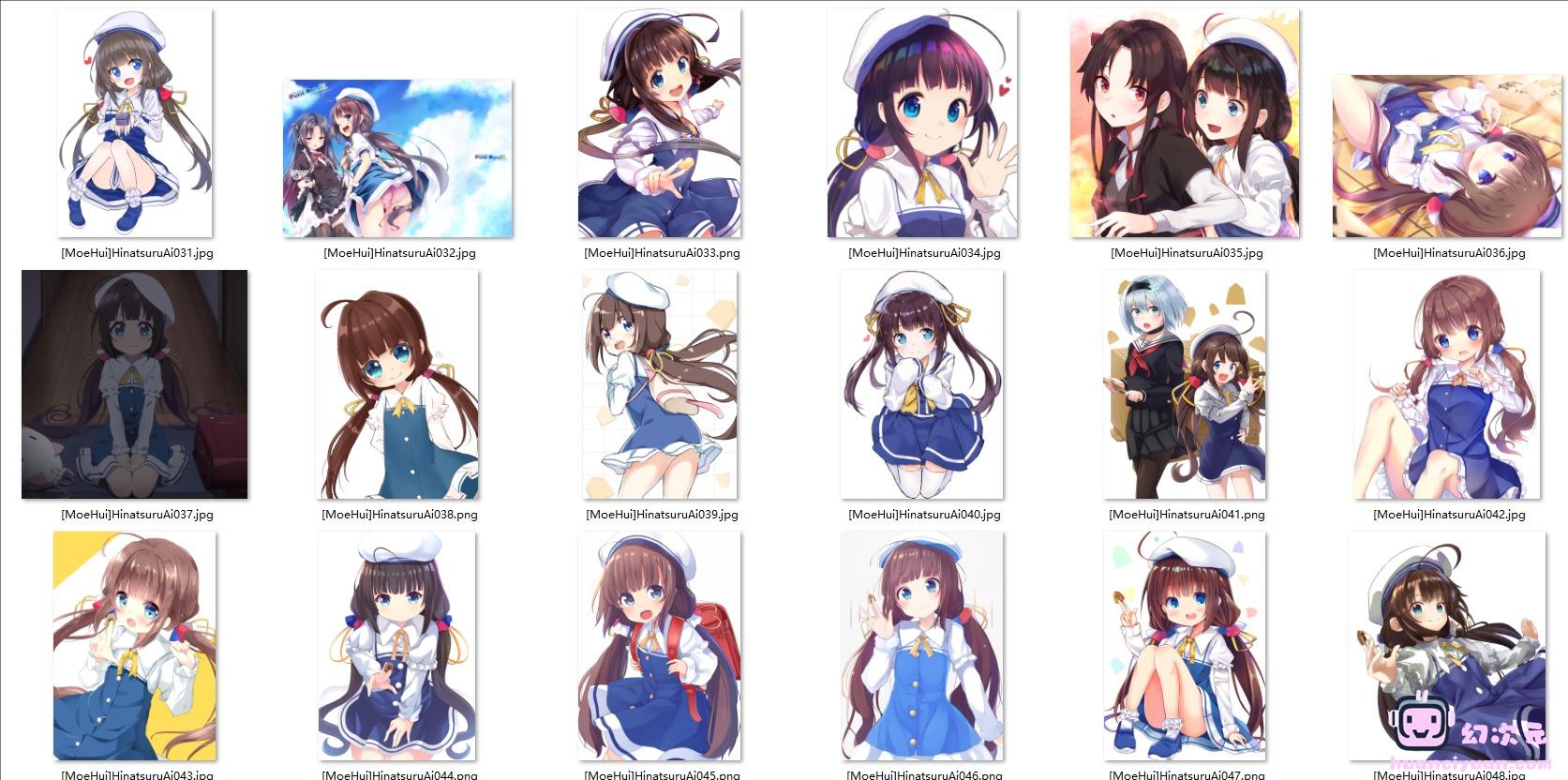 [龙王的工作]雏鹤爱 高清图片CG包[388P]