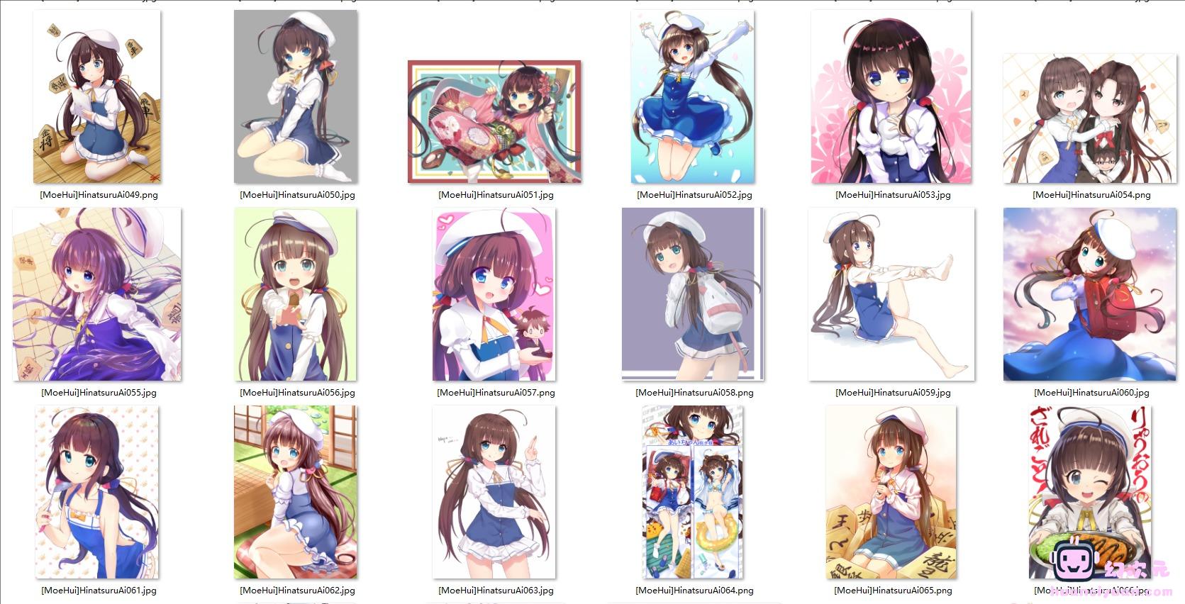 [龙王的工作]雏鹤爱 高清图片CG包[388P]