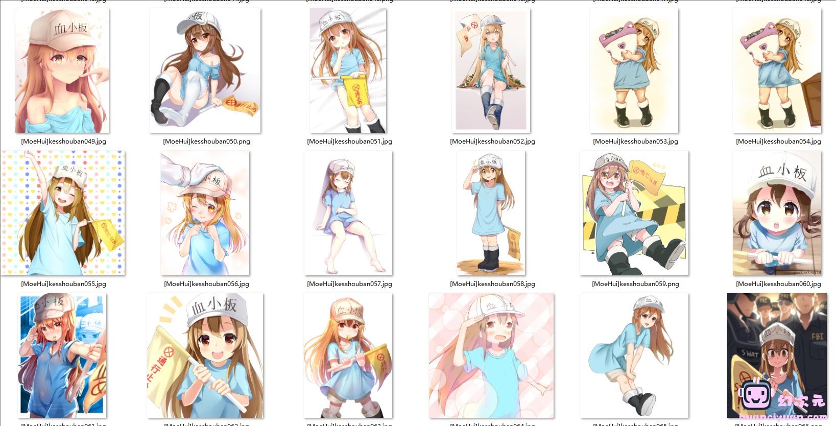 [工作细胞]血小板 高清图片CG包[470P]