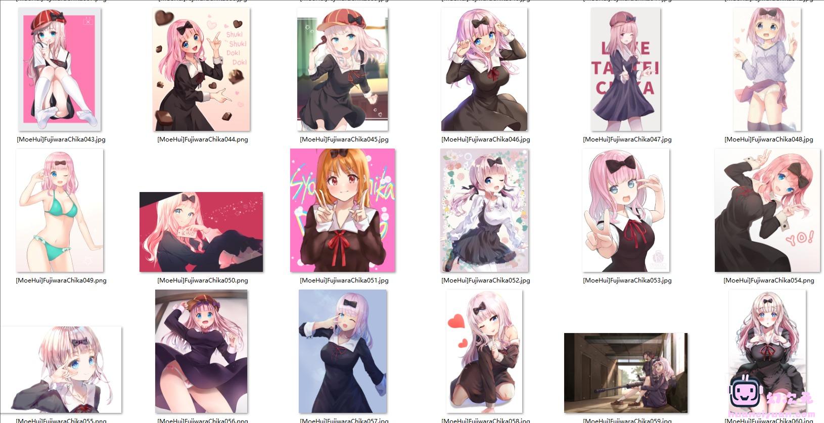 [辉夜大小姐想让我告白]藤原千花 高清图片CG包[246P]