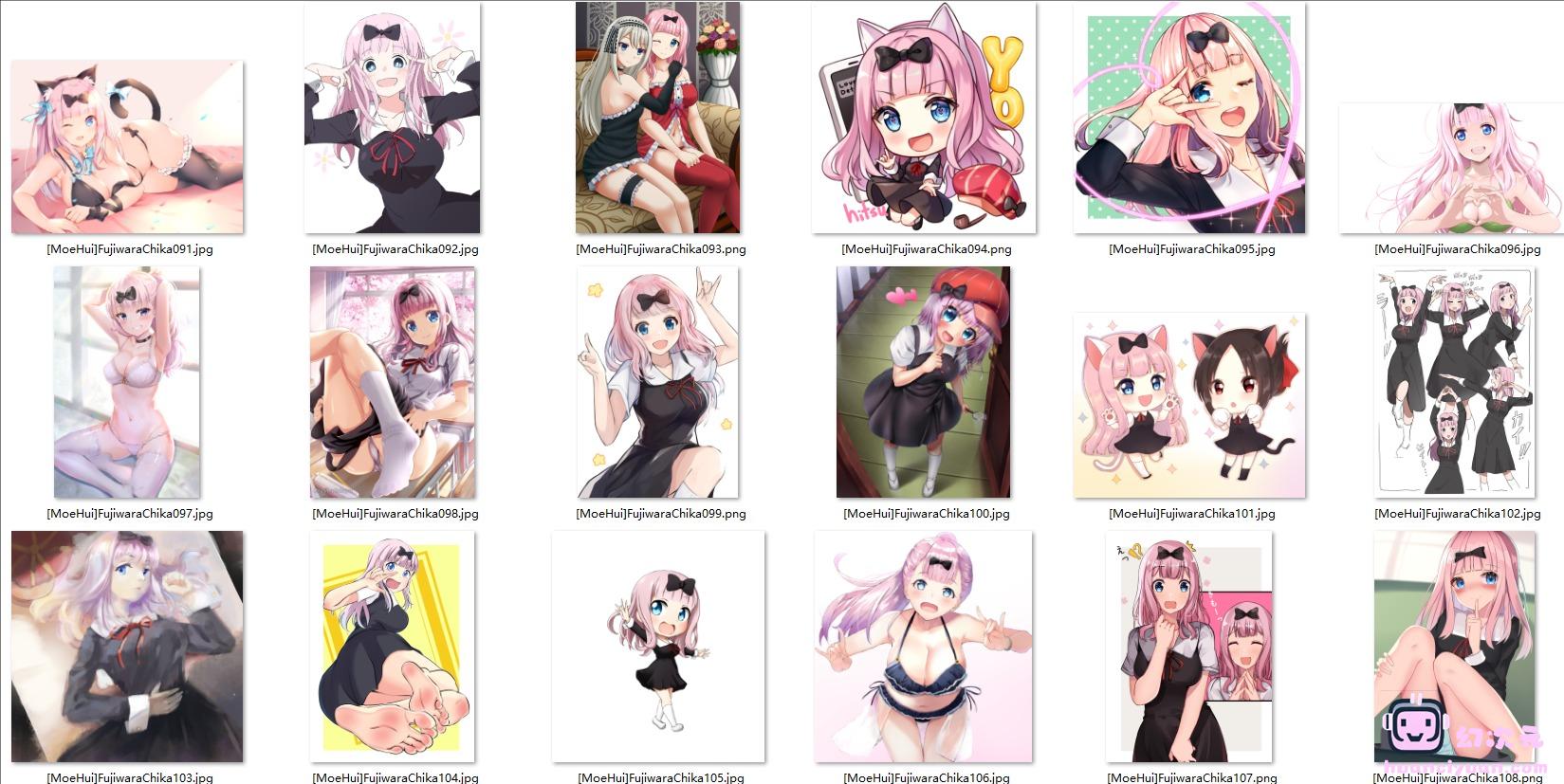 [辉夜大小姐想让我告白]藤原千花 高清图片CG包[246P]