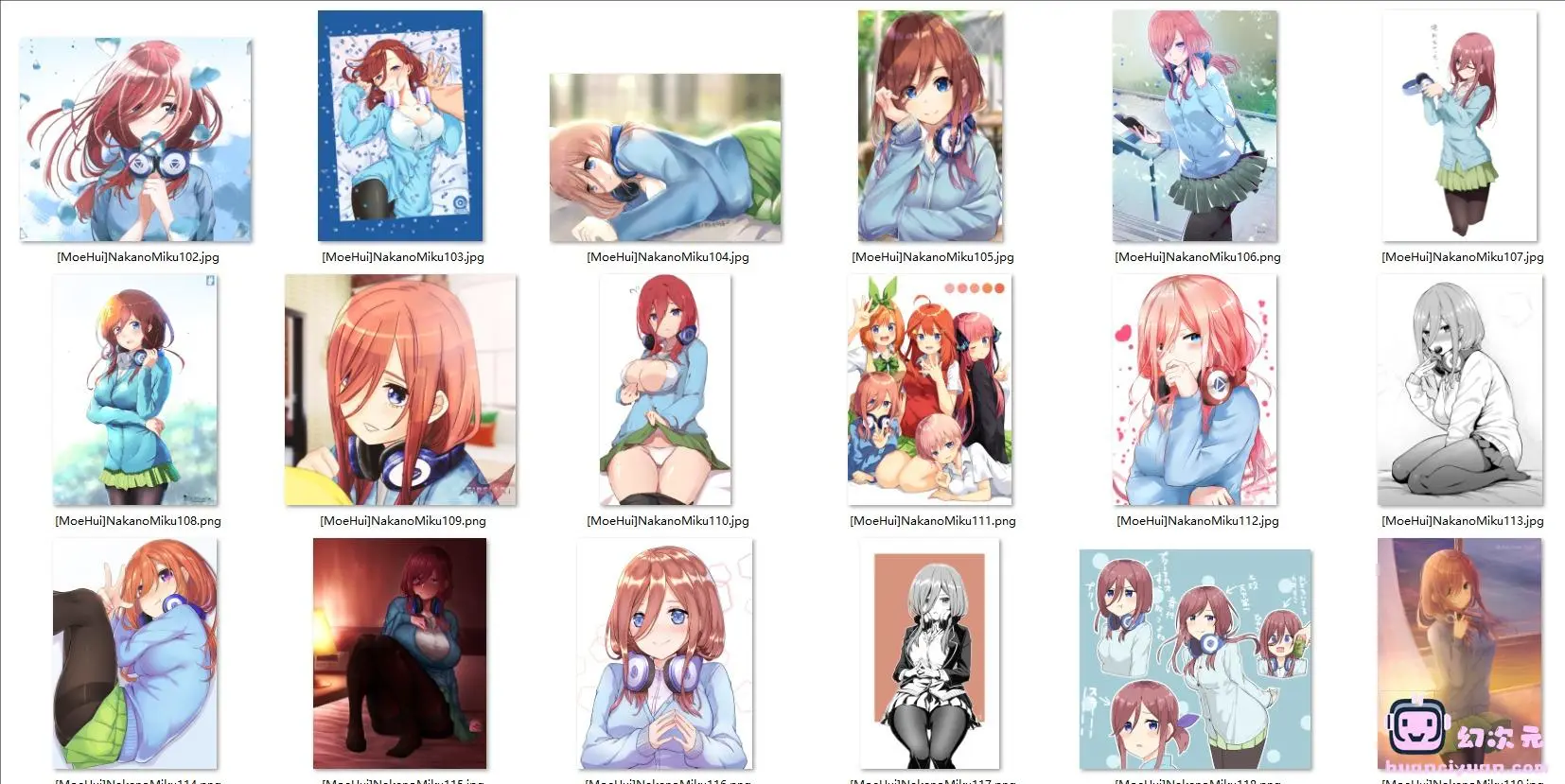 [五等分的花嫁]中野三玖 高清图片CG包[696P]