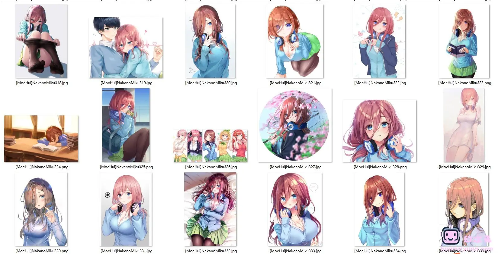 [五等分的花嫁]中野三玖 高清图片CG包[696P]