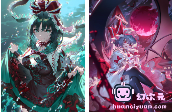 [PSD源文件]羽々斬 东方主题PSD[13P]