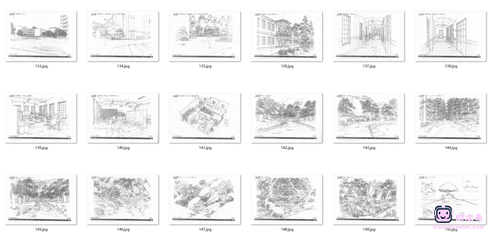 [线稿集]Rewrite 动画原画设定资料集[188P]