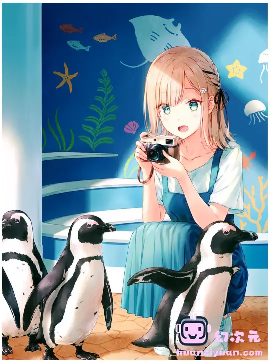 [PSD源文件]Hiten ペンギンお散歩 PSD文件[1P]