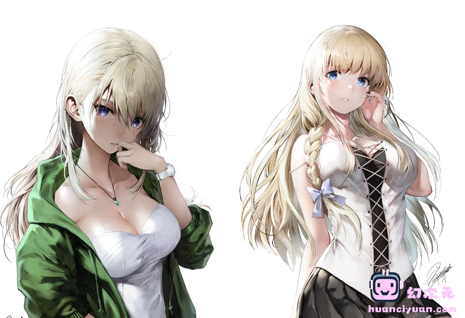 [PSD源文件]羽織イオ 全图层PSD文件[10P]