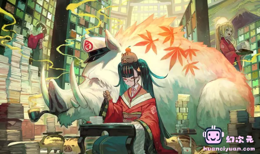 [PSD源文件]Lack 作画过程PSD文件[9P]