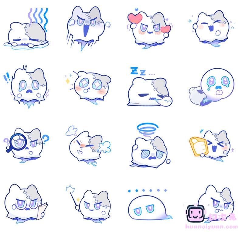 [表情包]崩坏：星穹铁道 line表情包vol.1-5[80P]