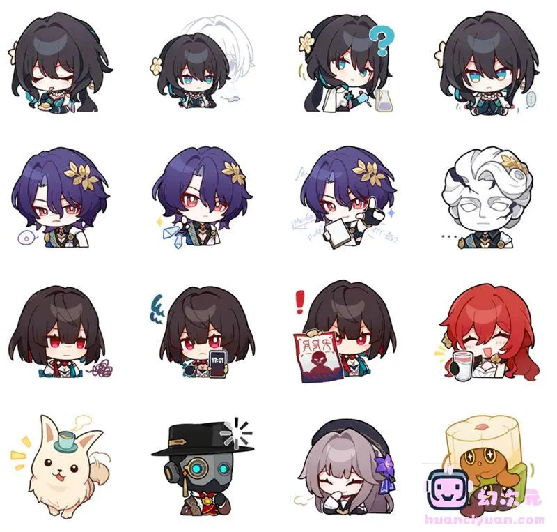 [表情包]崩坏：星穹铁道 line表情包vol.11-15[80P]