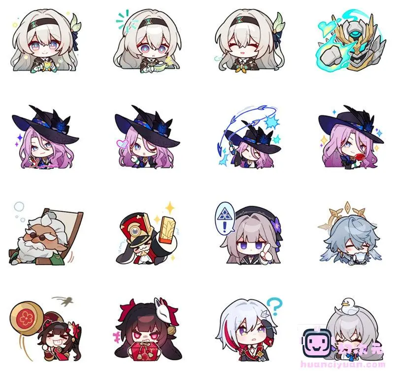 [表情包]崩坏：星穹铁道 line表情包vol.11-15[80P]