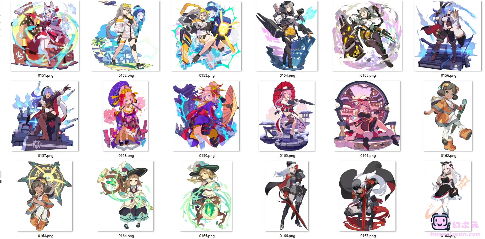 [立绘图包]World Flipper(弹射世界) 立绘[935P]