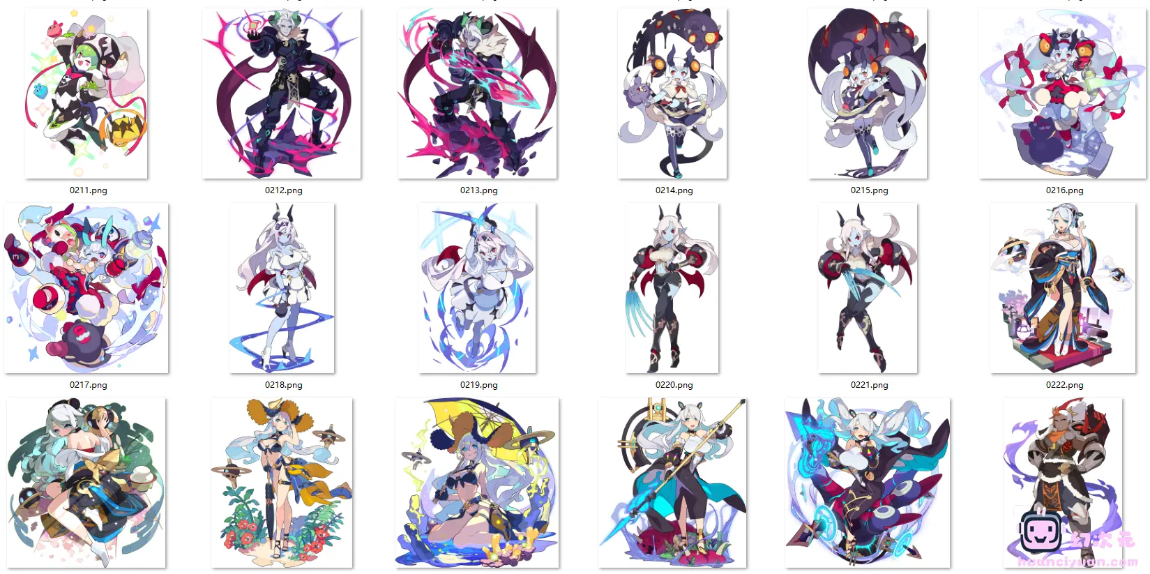 [立绘图包]World Flipper(弹射世界) 立绘[935P]