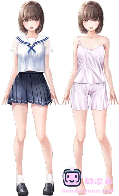 [立绘图包][葉月玉兎 桐沢さき]制服カノジョ[9545P]