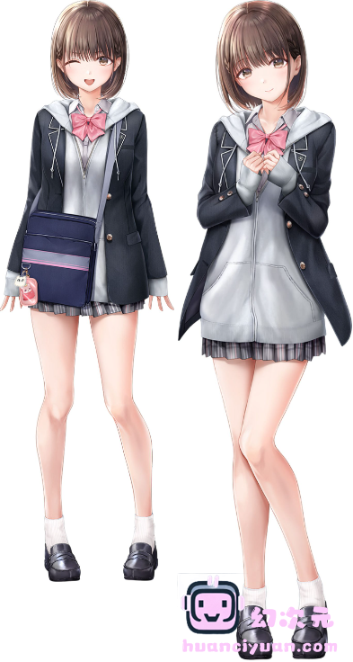 [立绘图包][葉月玉兎 桐沢さき]制服カノジョ[9545P]