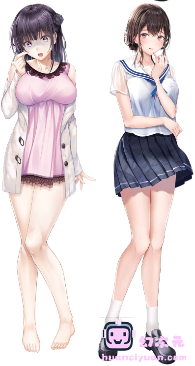 [立绘图包][葉月玉兎 桐沢さき]制服カノジョ[9545P]