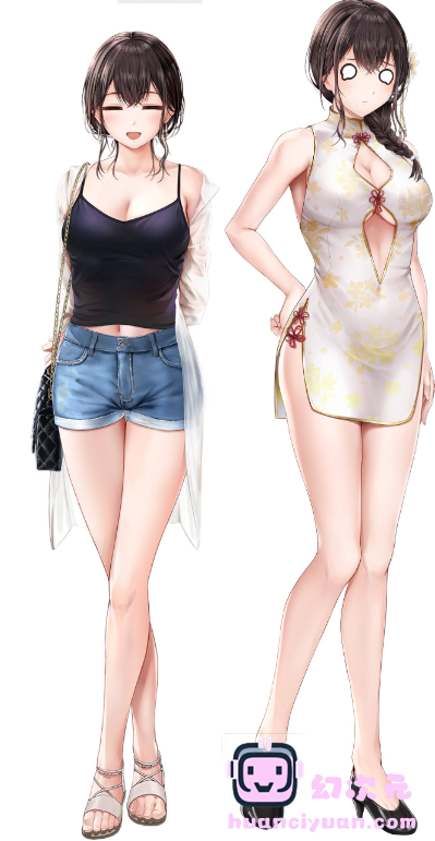 [立绘图包][葉月玉兎 桐沢さき]制服カノジョ[9545P]