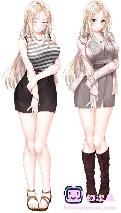 [立绘图包][葉月玉兎 桐沢さき]制服カノジョ[9545P]