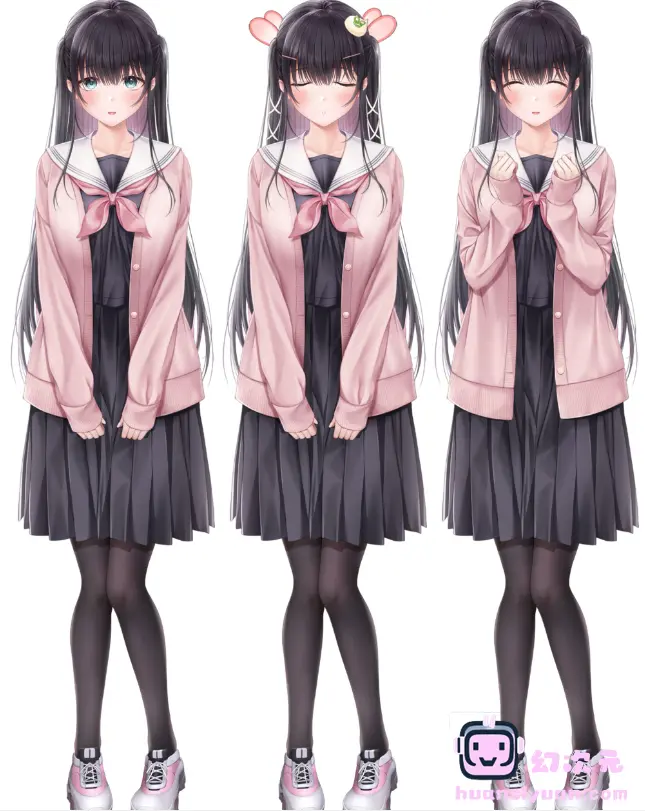 [立绘图包][葉月玉兎 桐沢さき]制服カノジョ まよいごエンゲージ[561P]