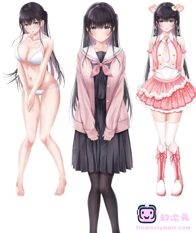 [立绘图包][葉月玉兎 桐沢さき]制服カノジョ まよいごエンゲージ[561P]