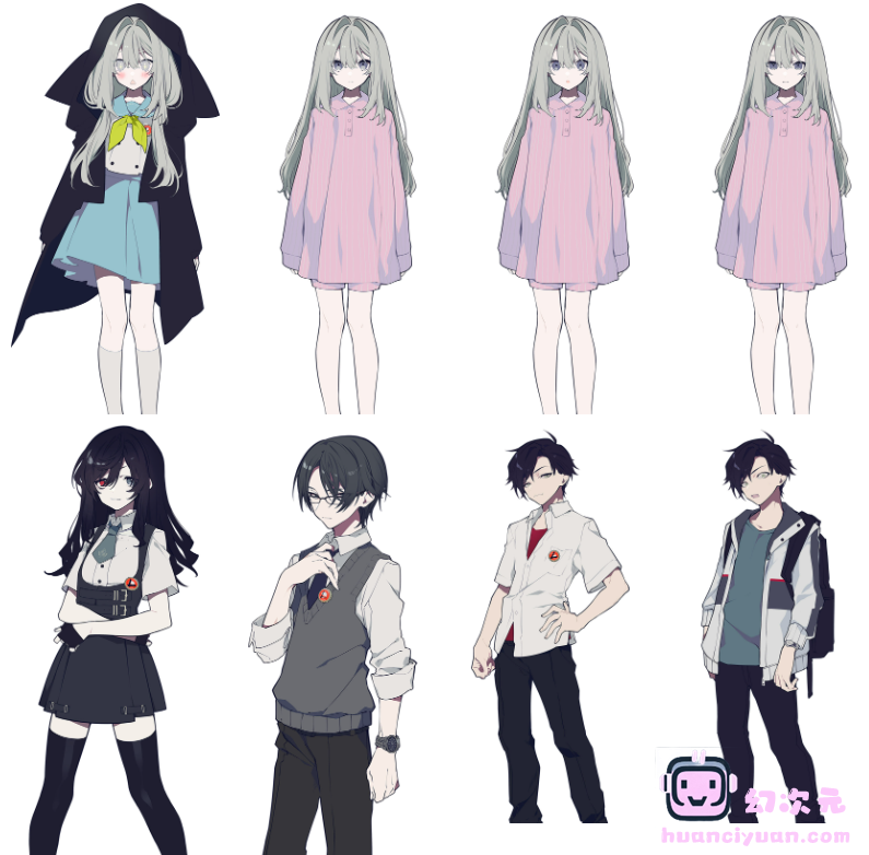 [立绘图包][望月けい]Loopers[207P]