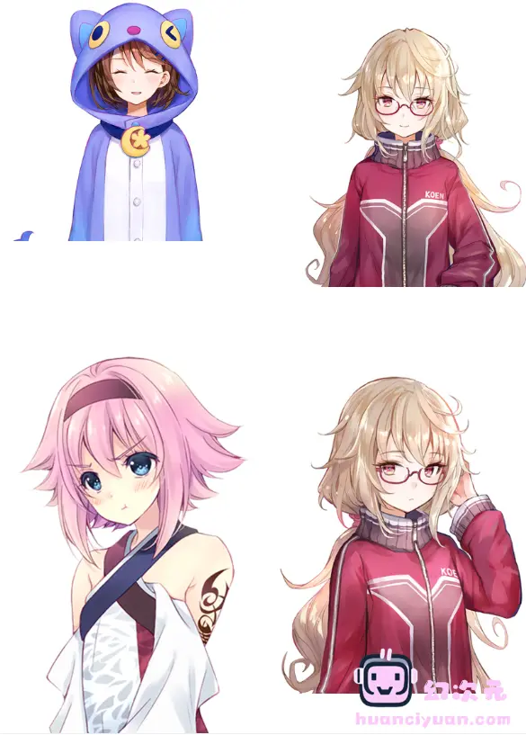 [立绘图包][藤ちょこ(藤原)]夢現Re：Master+After[4132P]