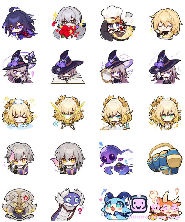 [表情包]崩坏：星穹铁道 line表情包vol.16-21[96P]