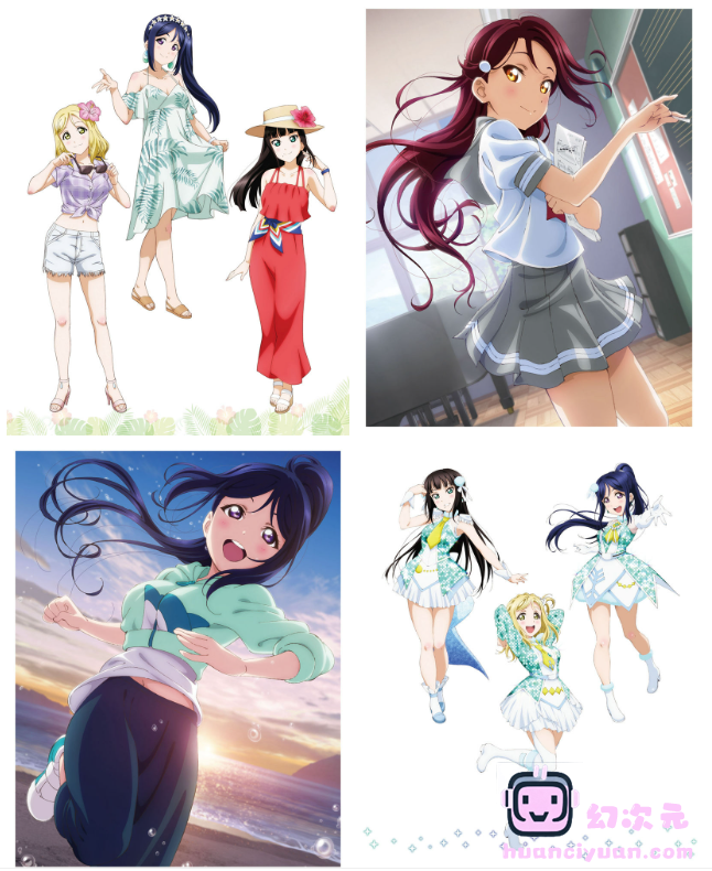 [画集]ラブライブ！サンシャイン!! Perfect Visual Collection vol.01-03[354P]