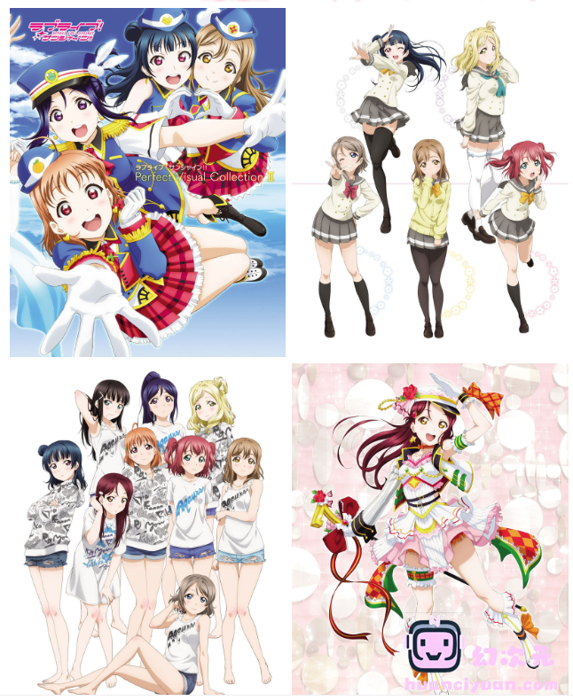 [画集]ラブライブ！サンシャイン!! Perfect Visual Collection vol.01-03[354P]