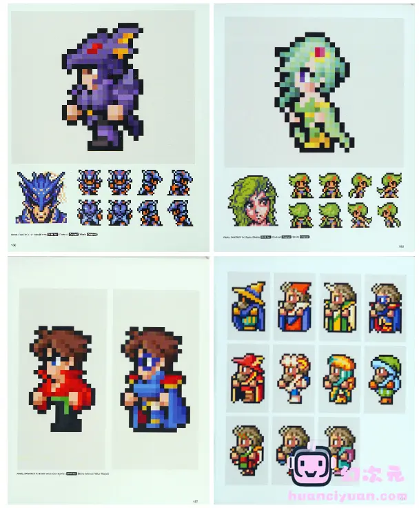 [画集]FF DOT：The Pixel Art Of Final Fantasy[288P]