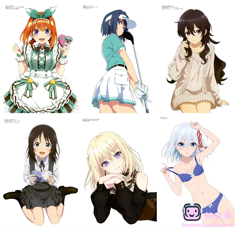 [画集]Megami Magazine 2025-03插图包[18P]