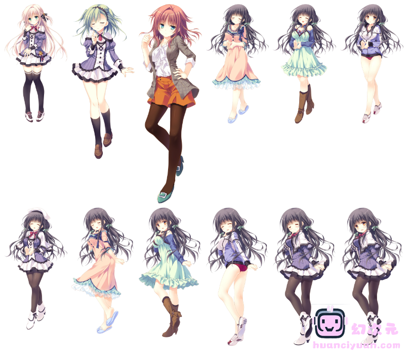 [立绘图包][館川まこ]オトメ＊ドメイン[5682P]