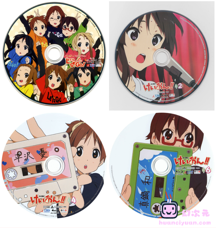 [画集]K-ON!轻音少女S1+S2+MOVIE+LIVE BD BOOKLET[355P]