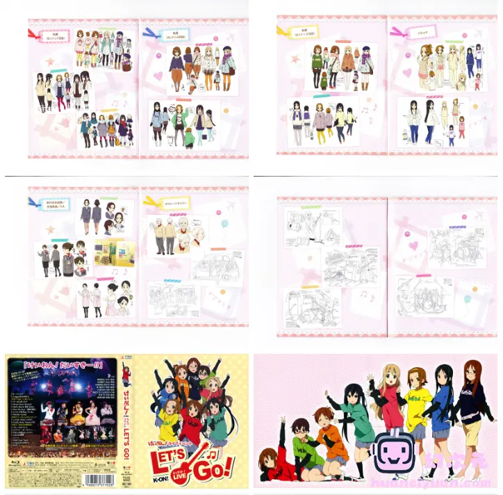 [画集]K-ON!轻音少女S1+S2+MOVIE+LIVE BD BOOKLET[355P]