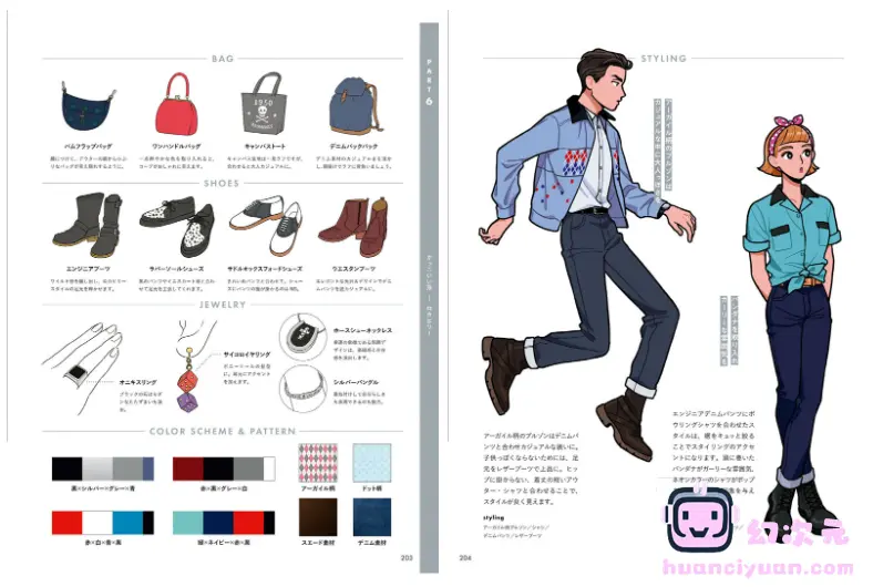 [画集][ともわか]イラストレーターのための 現代ファッション大図鑑[293P]