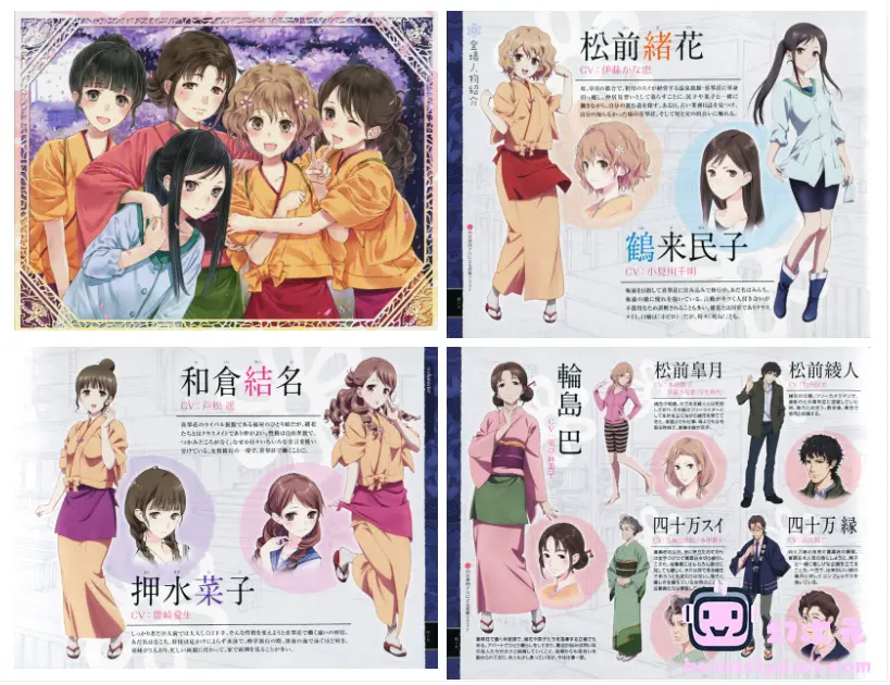 [画集]花咲くいろは HOME SWEET HOME BD BOOKLET[75P]