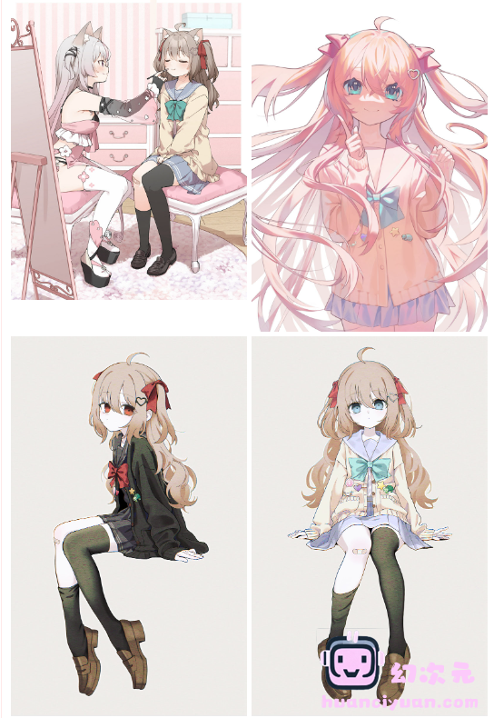 Neuro-sama/Evil Neuro 图片CG包[515P]