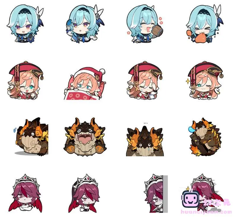 [表情包]原神 系列Line表情包Vol.06-10[80P]