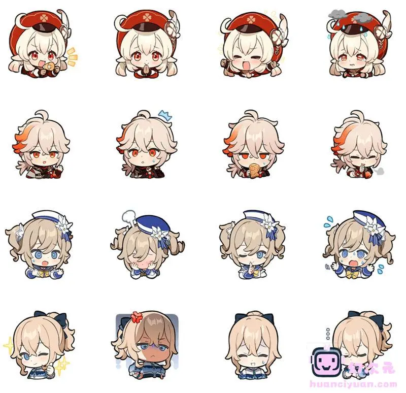 [表情包]原神 系列Line表情包Vol.06-10[80P]