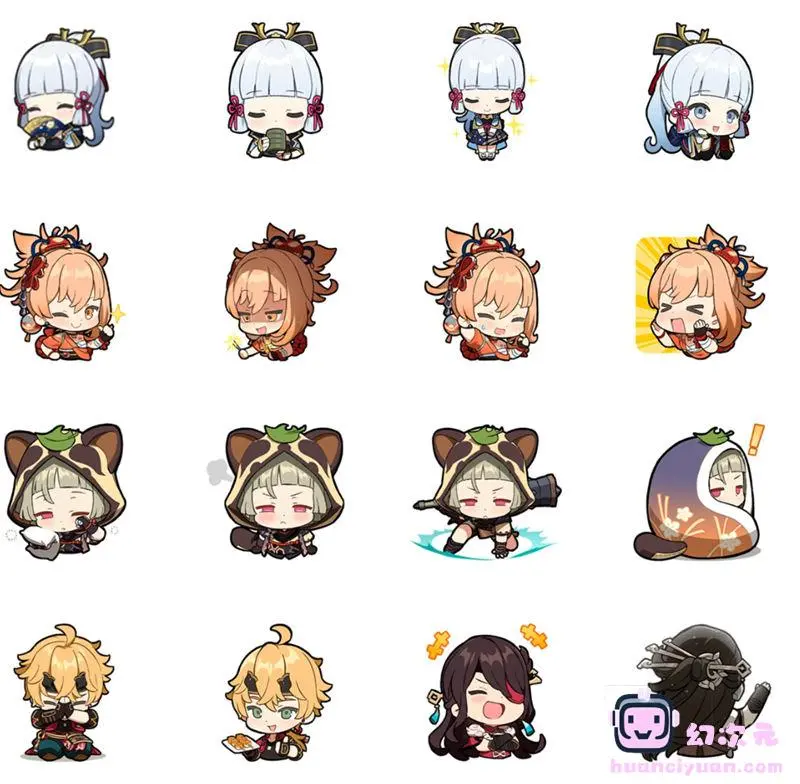 [表情包]原神 系列Line表情包Vol.06-10[80P]
