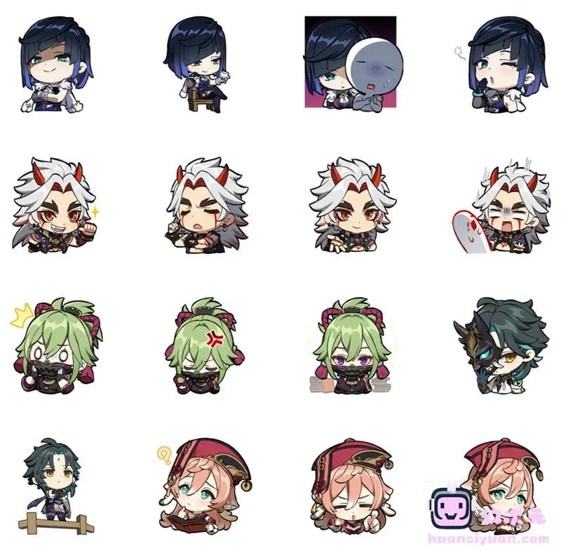 [表情包]原神 系列Line表情包Vol.11-15[80P]