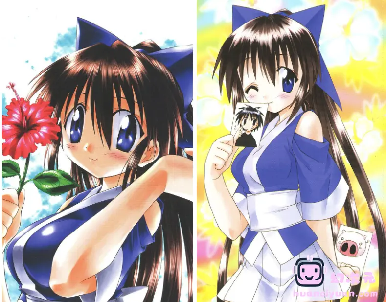 [画集][藤代健]ポストカードブック ながされて藍蘭島[46P]