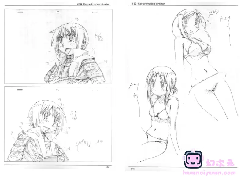 [原画集]ゆゆ式 key animation note[162P]