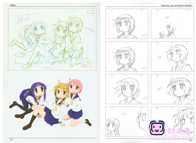 [原画集]ゆゆ式 key animation note[162P]