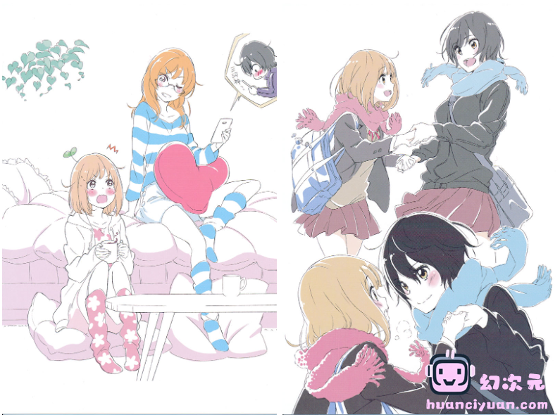 [画集]あさがおと加瀬さん。 BD BOOKLET[16P]